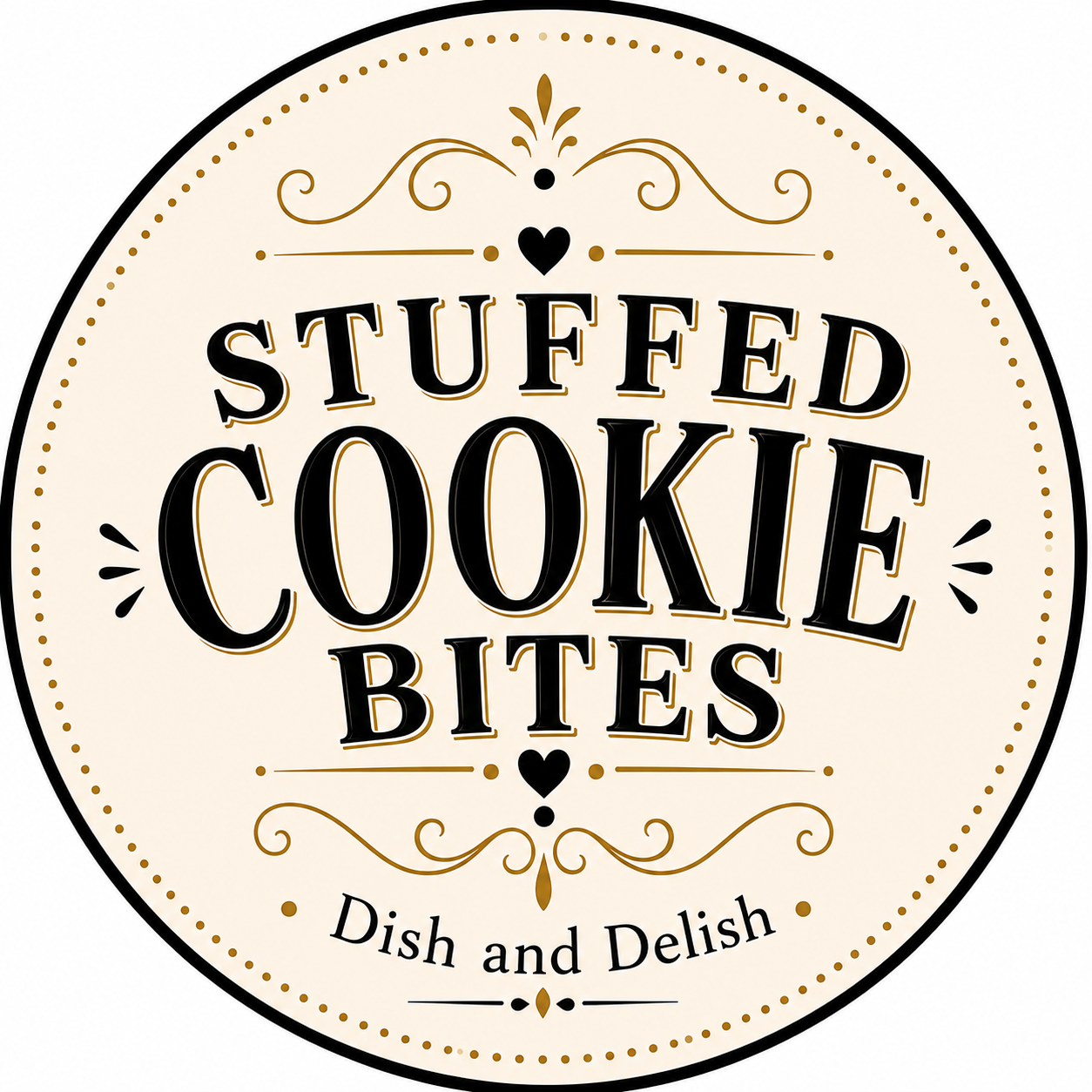Stuffed Cookie Bites product label